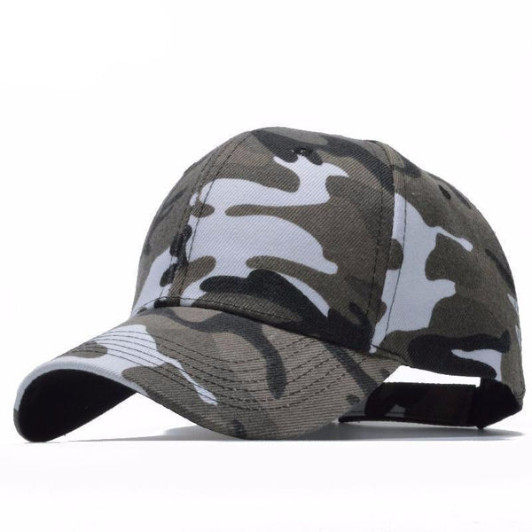 Snow Camo Baseball Cap