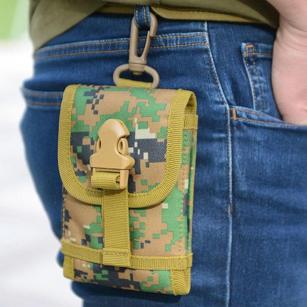 Military Casual Belt Pouch Wallet Case