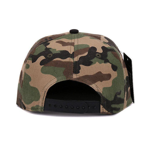 Camouflage Snapback Cap