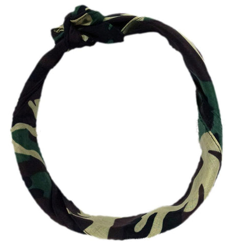 Camouflage  Bandana Scarf