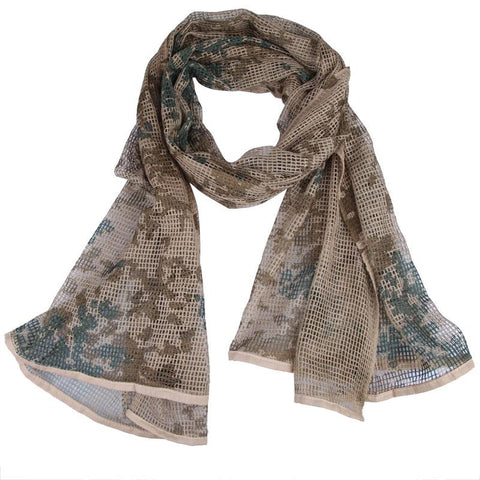 Unisex Mesh Tactical Scarf