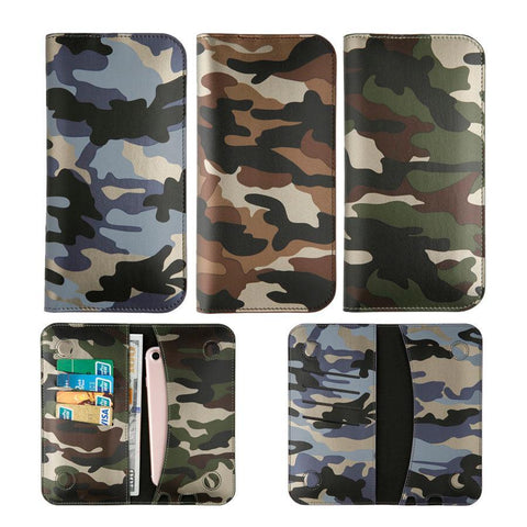 Fashion Camouflage Stand Wallet