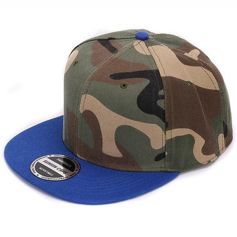 Camouflage Snapback Cap