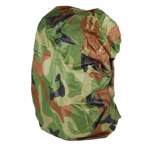 Camouflage Rain Cover Backpack